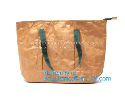 Tyvek Travel Organizers With Handle On The Top Cosmetic Storage Dupont Bag,non Terable Tyvek Paper Packing Bag/Shopping photo-2