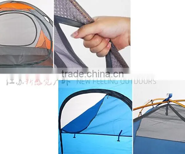 TOOTS High-Quality Outdoor Family Camping Tent ,Foldable Double Layers Camping Tent for 3 Person photo-6