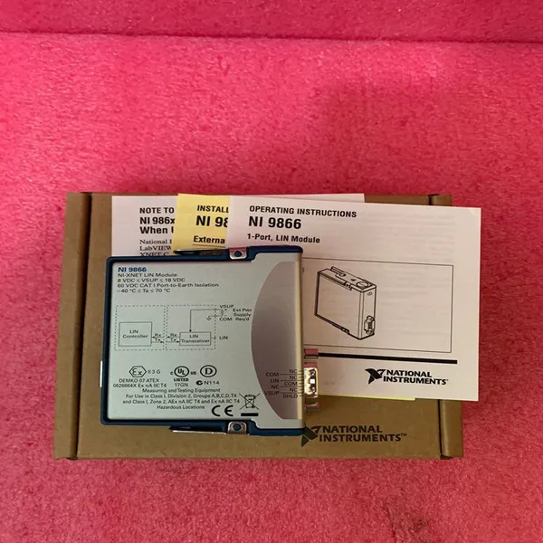 National Instruments NI9866  LIN Interface Module