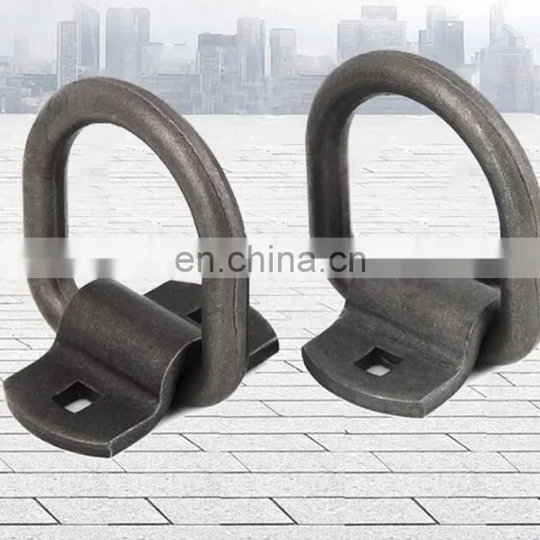 High Quality Alloy Steel High Strength Hardware Rigging Welding Ring D Ring photo-5