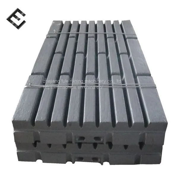 Fixed Jaw Liner Plate for Jaw Crusher