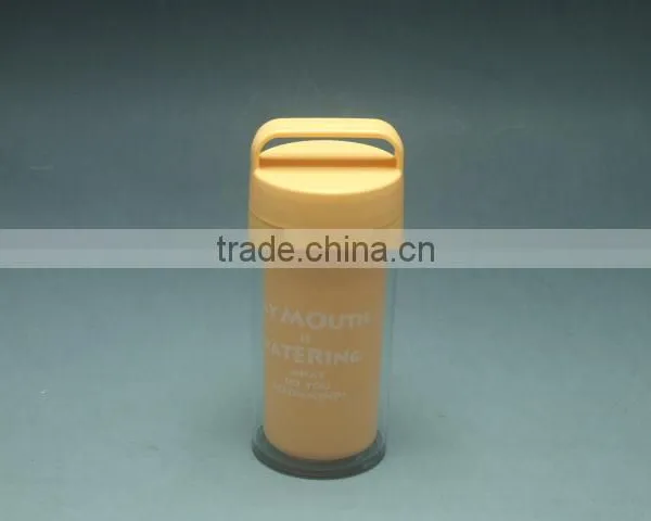 Handle Water Bottle With Screw Top Lid Plastic