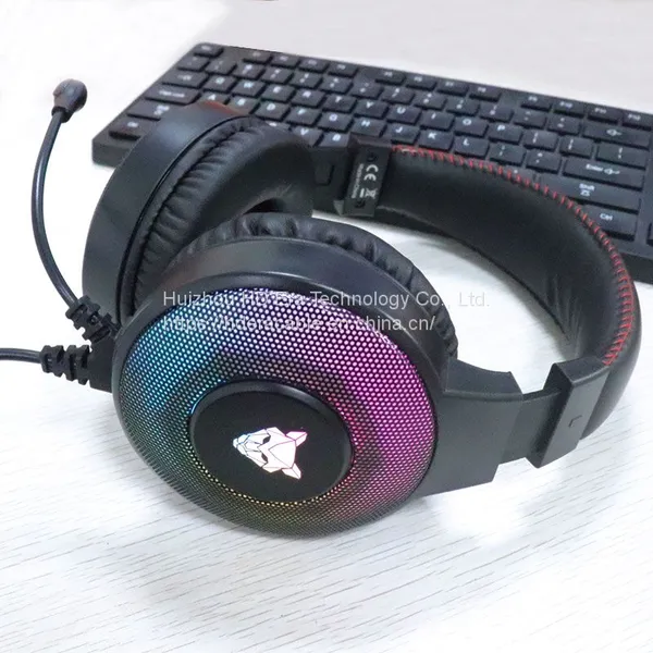 Factory Wholesale Lightweight Headset Computer Headphones Wired Gaming Headphone HD811 photo-1