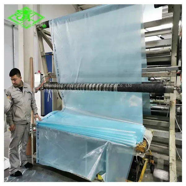 Blue Lifelong Anti-Fogging & Dripping Po Film UV Greenhouse Film for Agriculture photo-5