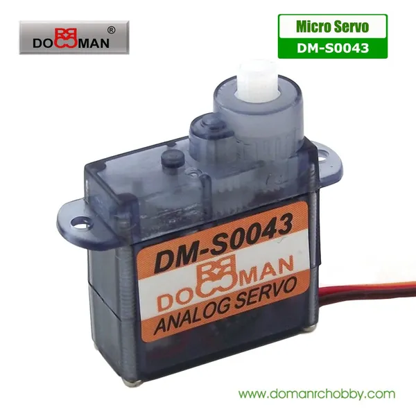 DM-S0043 4.3г DOMAN RC цифровой микроконтроллерный радиоуправляемый серво-двигатель