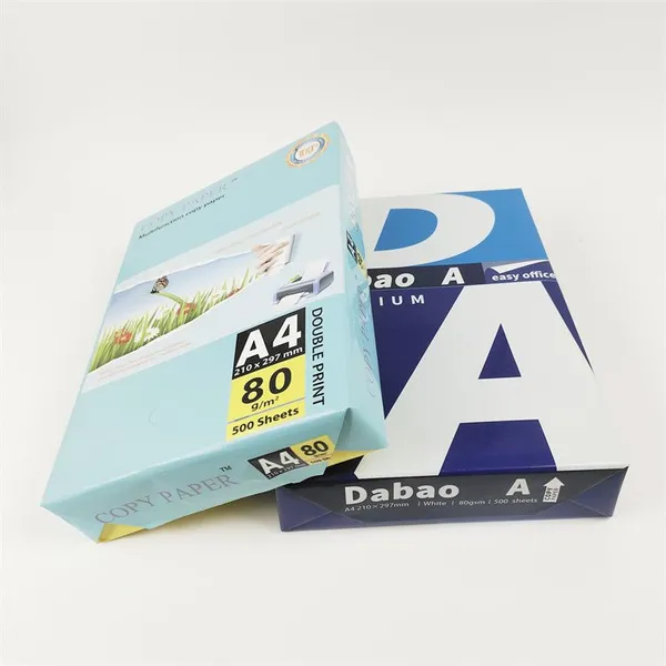 Wholesale 80gms 75gms,70gms A4 Paper, Copy Paper, Color Paper for Sale MAIL+kala@sdzlzy.com photo-3