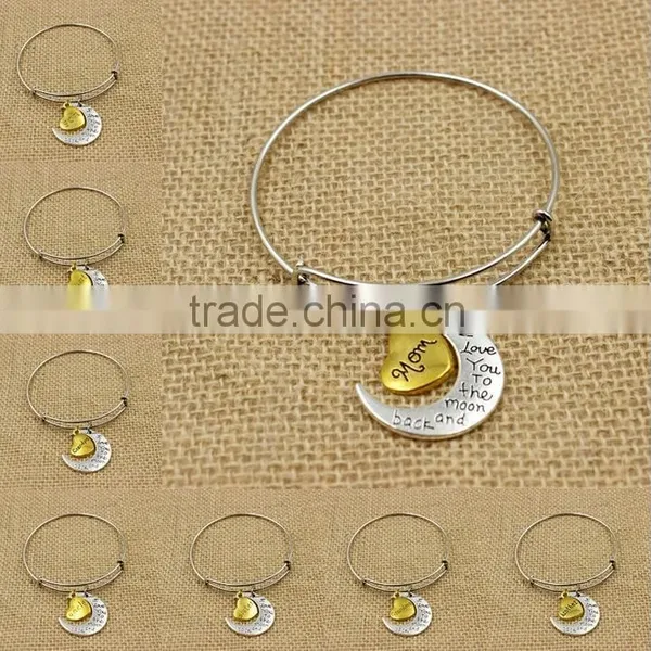 2016 Alex Bangles Adjustable Expandable Silver Bangles Wholesale Cheap Price Unisex Gender Bangles photo-2
