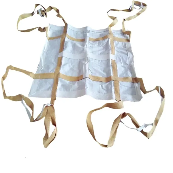 Bulk Bag 1000kgs Big Bag 1ton Super Sack Type C Sling Tote Bag Conductive FIBC Jumbo Bag photo-2