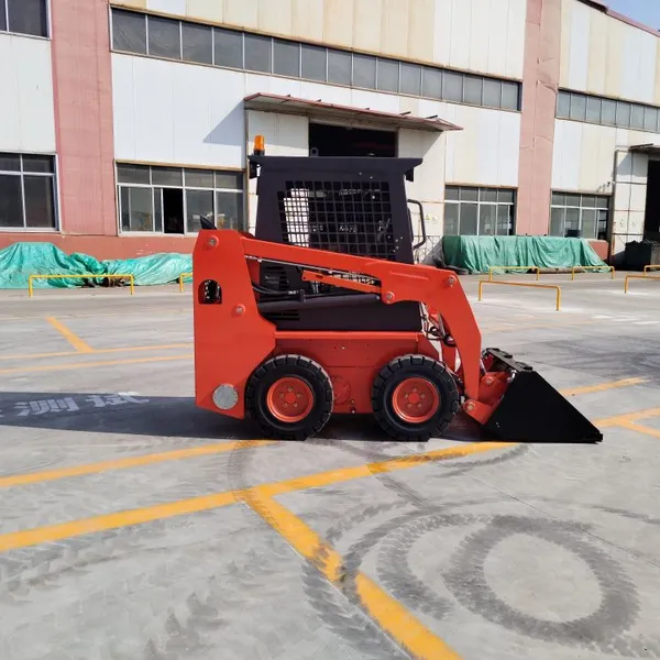 Skid Steer Loader Crawler 450kg 500kg Multifunctional Agricultural Machinery Mini Skid Steer Loader With Attachment