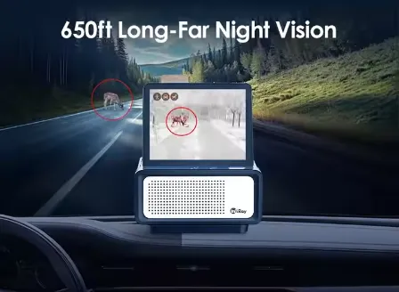 InfiRay NV2 Intelligent Thermal Imaging Camera Night Vision Driving Recorder for Cars and Buses Optics Instruments photo-2