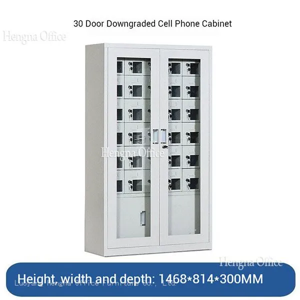 12 24 30 60 Doors Mobile Phone Charging Cabinet Kiosk With Individual Key Lock- Professional Manufacturer photo-3