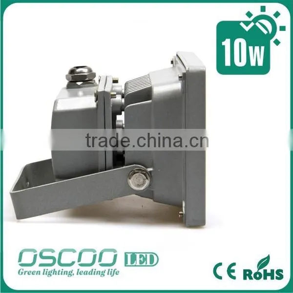 Oscoo Top-Sale IP65 Die Casting Aluminium CE&Rohs 10W RGB LED Flood Light Square Light With Colorful Lights photo-5