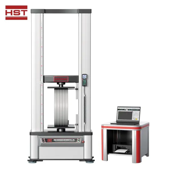 HGW-200E 200kn Computer Electronic PVC Plastic Pipe Ring Stiffness Deformation Loop Testing Machine photo-2