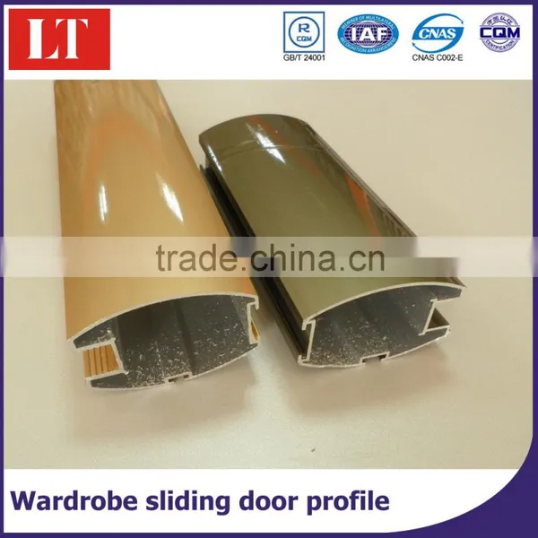 Anodized Aluminium Profile for Closet Door Frame Sliding Door Profile photo-2