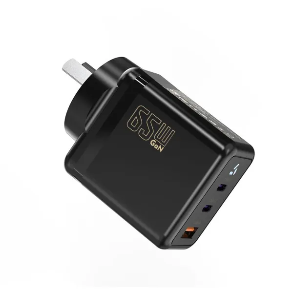 100W Dual USB-C GaN Wall Charger for Simultaneous High-Power Device Charging photo-3