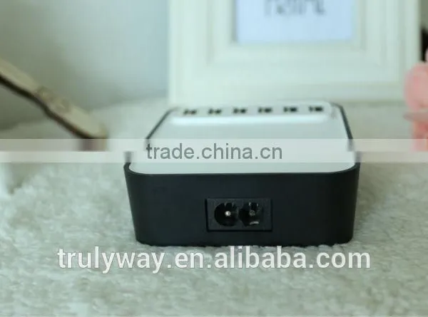 40W 6 Ports High Speed Desktop USB Charger TR02 for Smart Phone Tablet Etc photo-4