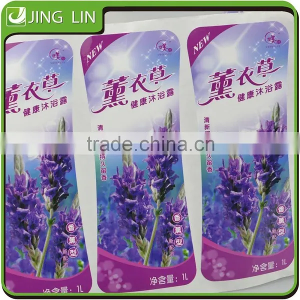 Customized Pressure-sensitive Adhesive Shampoo Label Without Toxic photo-2