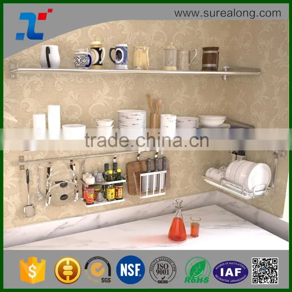 Stainless Steel Kitchen Accessories Organizer Rack photo-4