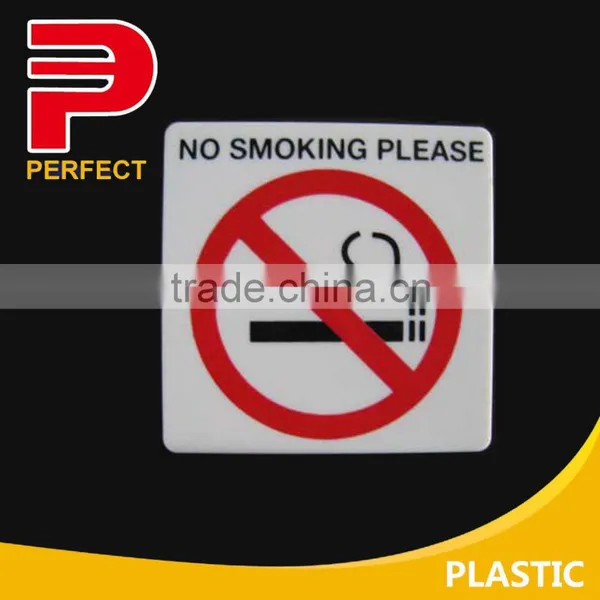 Self Adhesive no Smoking Sign Board