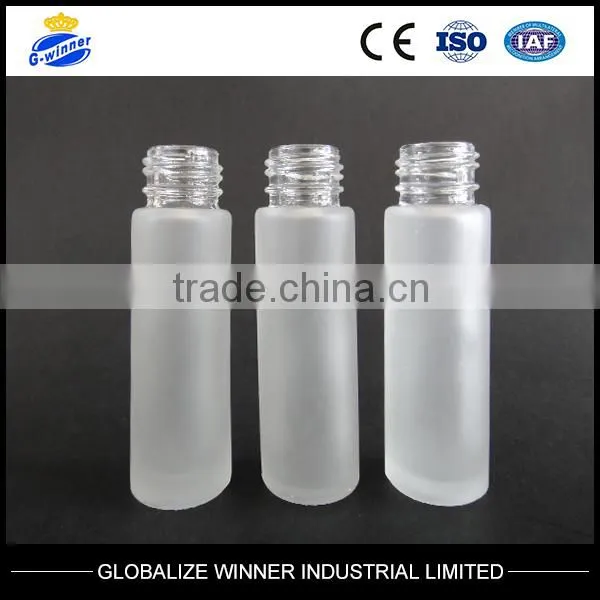6ml 8ml 10ml Frost Roll on Glass Bottle,perfume Glass Bottle