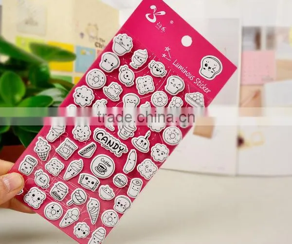Children Cute Puffy Stickers Custom Puffy Stickers Kids Cute Puffy Stickers photo-3