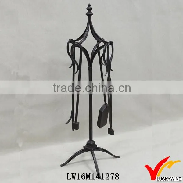 Base Handcraft Antique Fireplace Tools Set