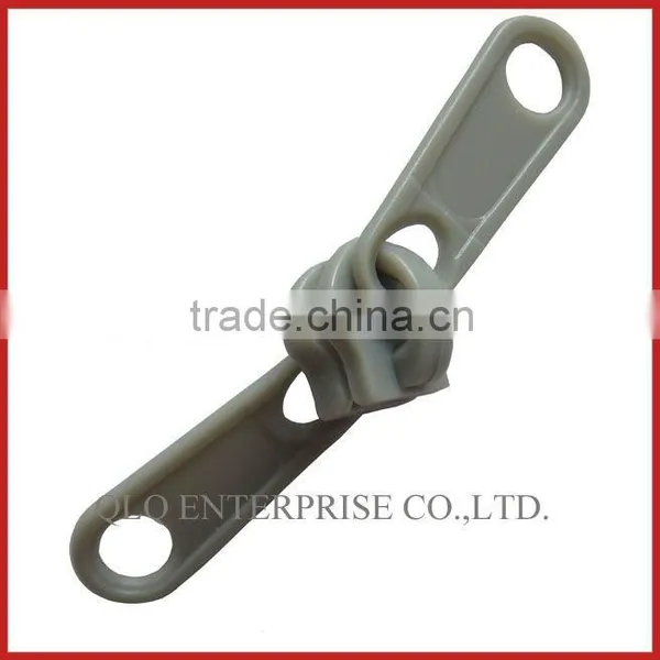 Two Ways Non Lock Plastic Zipper Slider Body photo-4