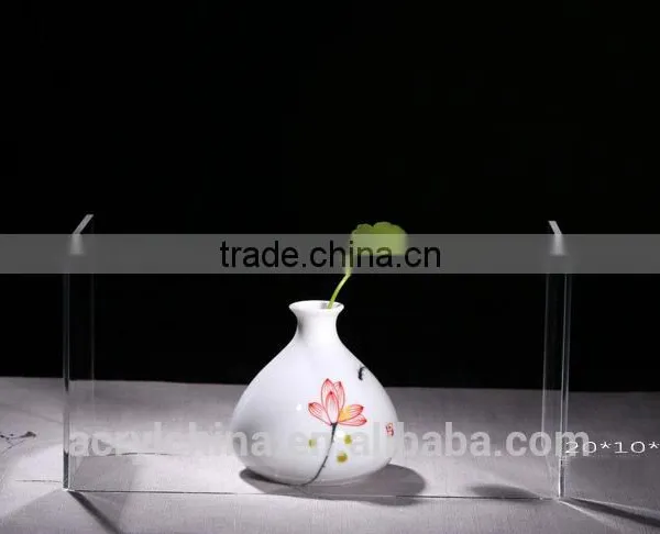 Clear Acrylic coffee table features customized design,glass coffee tables