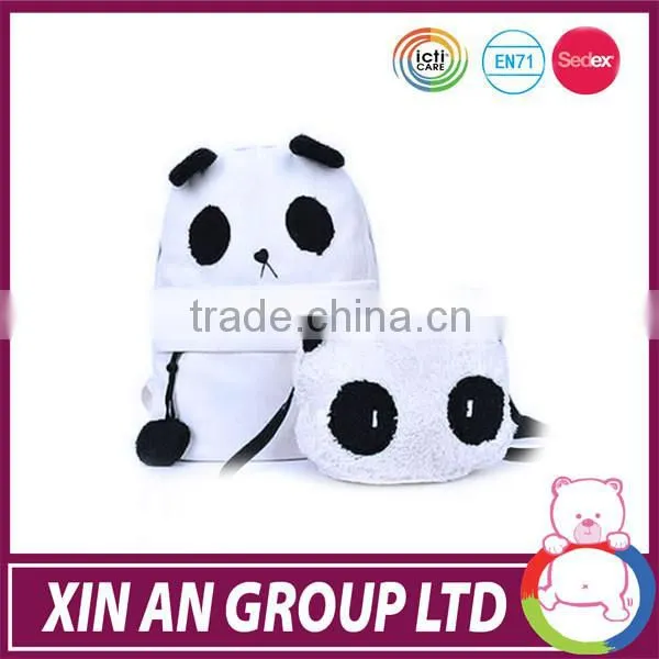 en71/astm school bag panda