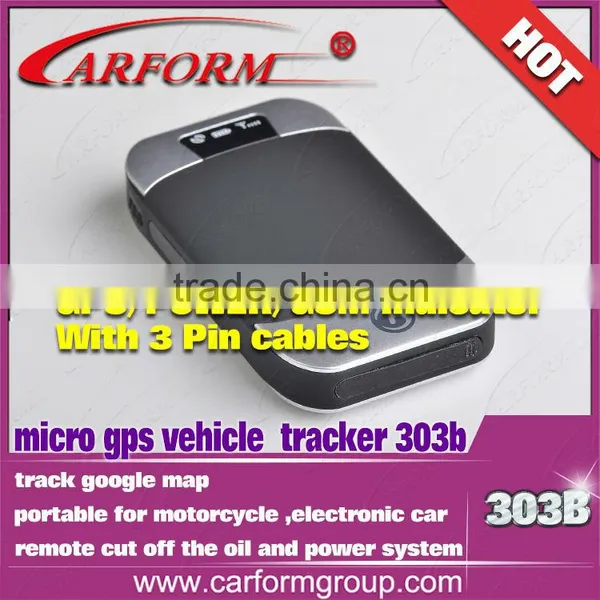 2014 Large Factory Direct Selling Mini Handheld and Vehicle Gps Tracking Device Car/ Motorcycle Gps Tracker 303B photo-3