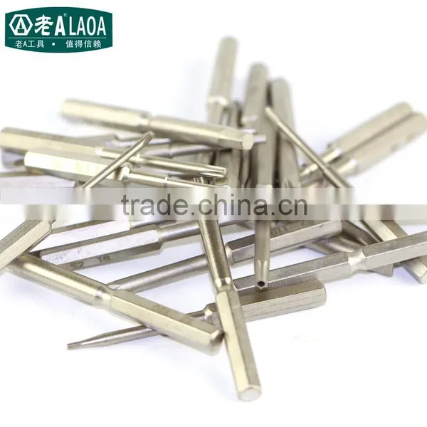 S2 Alloy Steel Precise Screwdriver Bit 4mm Triangle Y Type2.5mm Screwdriver Bit Quality Choice photo-2