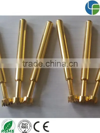 Custom LED Lighting Charger Pogo Pin,brass Contact Pins for PCB and Connector,solder Cup photo-5
