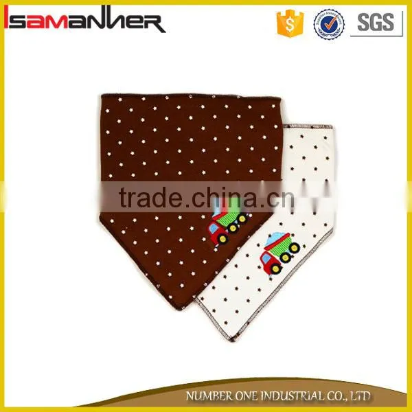 Product Baby Clothing Custom Best Cotton Baby Bandana Drool Bibs photo-2