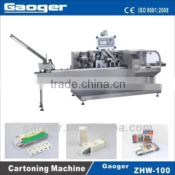 ZHW-100 Automatic carton machine,carton making machine,Cartoning Machine