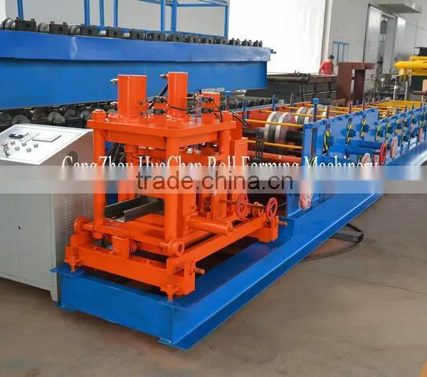 C Z purlin roll forming machine, C Z channel tile making machine