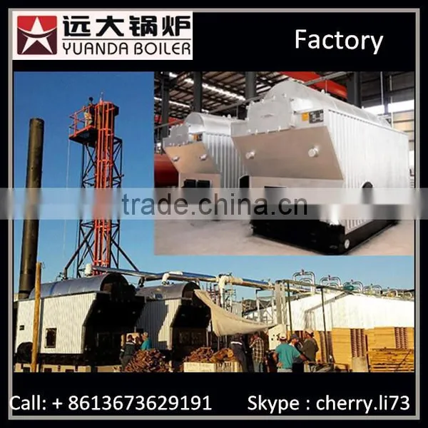 Wood Pellet Fired Boiler for Coalless Country