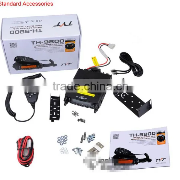 50W Car Radio Long Range Walkie Talkie For TYT TH-9800 Long Range Transceiver photo-6