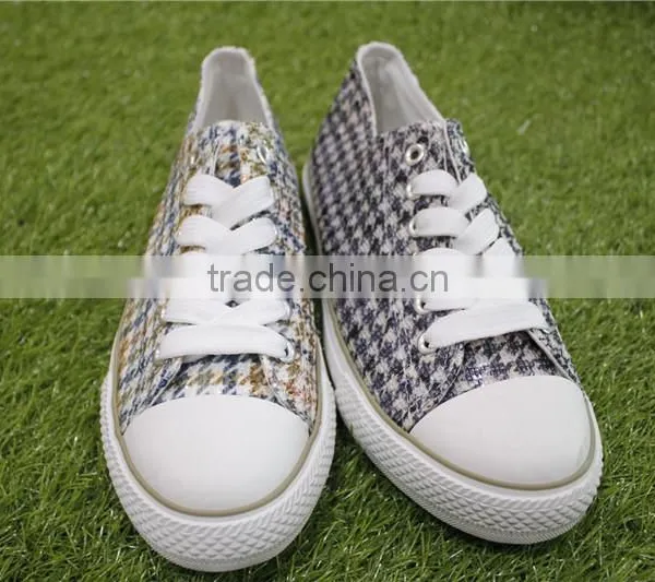 2016 Fashion White Canvas Shoes Wholesale New Model Flog