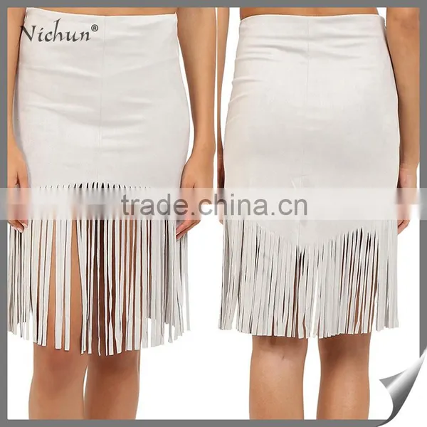 2016 Popular Tassels a Line for Women Dresses