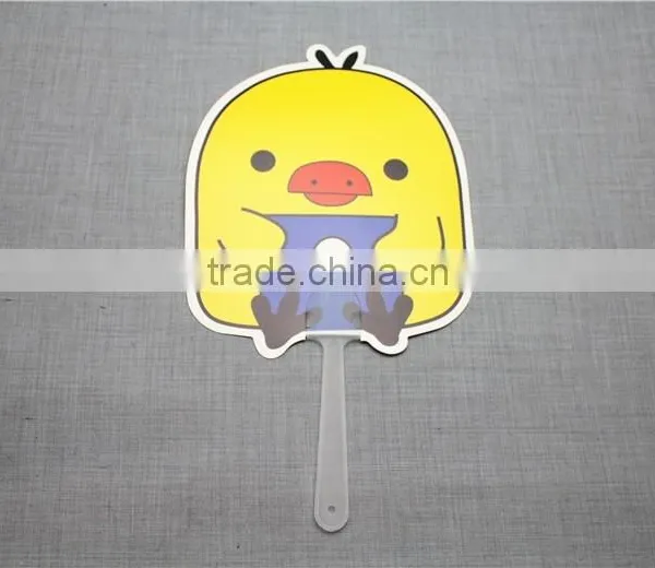 2016 Hot Selling pp Animal Print Hand Fan Small Hand Fan Advertising Fan for Children photo-4