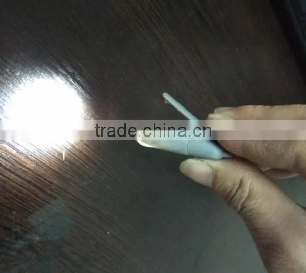 USB charged mini torch with a clip for sportswear