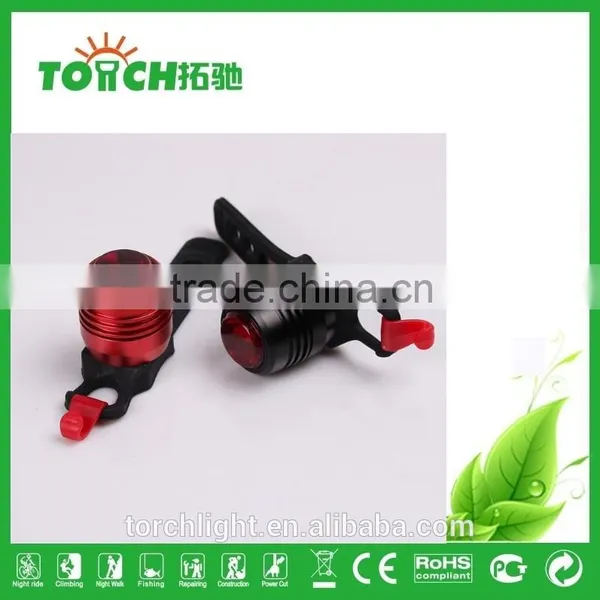 Bicycle Bike Light USB Rechargerable LED Aluminum Rear Front and Tail Bike Light photo-2
