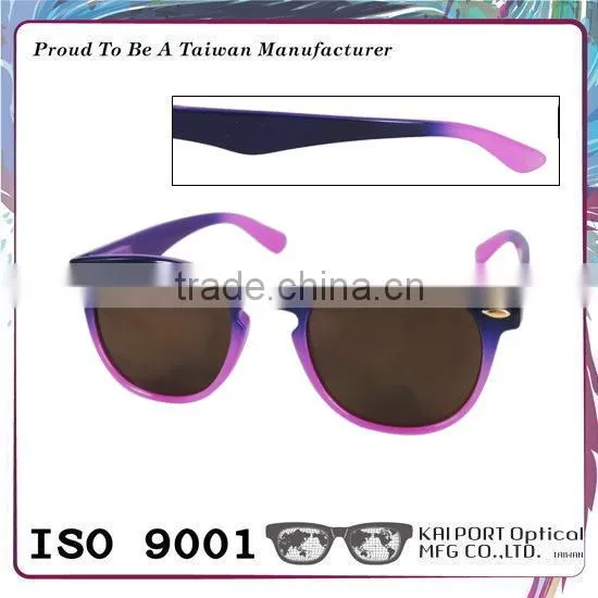 Trendy Round Shape Gradient Colour Super Vintage Retro Sunglasses photo-2