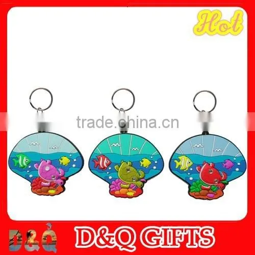 Embossed Logo Rectangle Shape Cheap Metal Souvenir Keychain photo-6