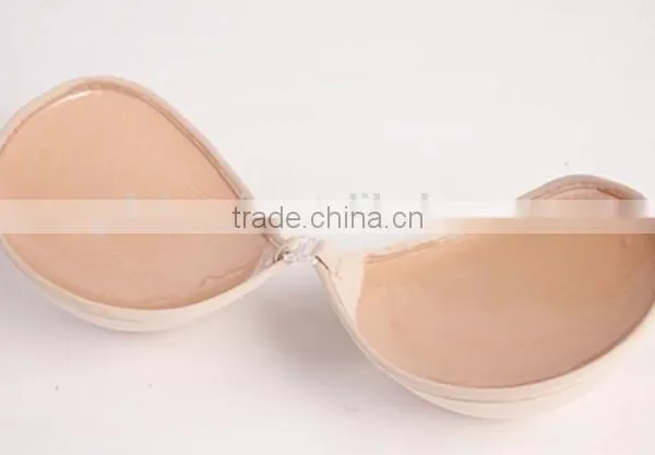 Black Piped Invisible Bra Girls Sexy Breathable Nipple Bra Wireless Sponge Bra photo-6