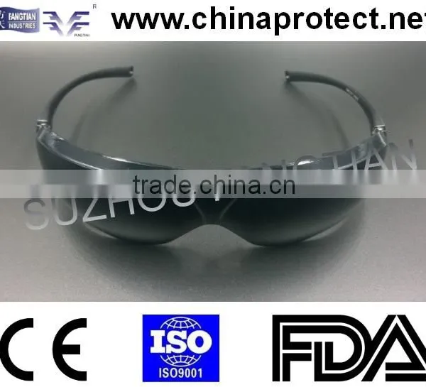CE Black Transprent Safety Goggles,Safety Glasses With High Quality