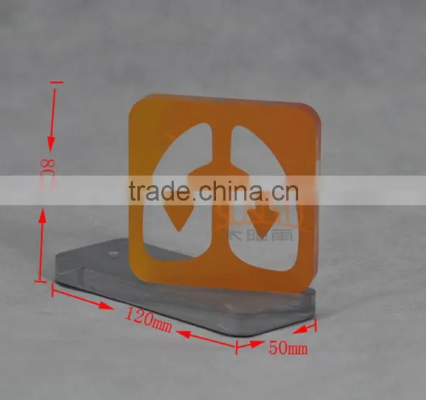 Custom Logo Silk Screen Printed Acrylic Thick Sign Holder photo-4