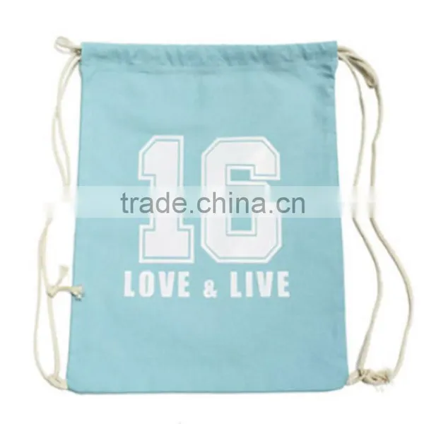 Hot Sale Cotton Canvas Drawstring Bag for Sport Supplier's Choice photo-3