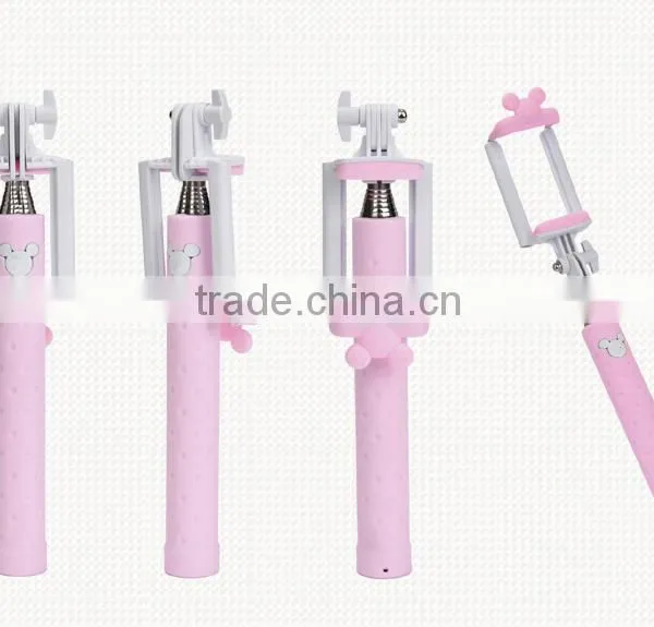 2015 Wholesale Wireless Bluetooth Control Selfie Stick Monopod Selfie Stick photo-2