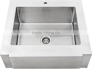 Stainless Steel Handmade Apron Sink photo-3